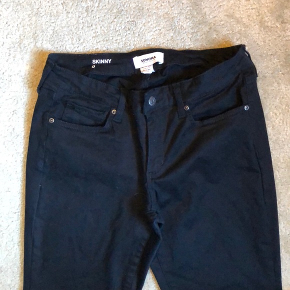 Sonoma size 8 black pants - Picture 2 of 3